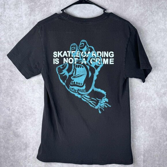 Santa Cruz - Crime Hand Tee Small - Picture 3 of 7